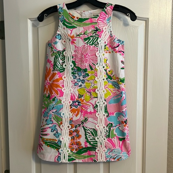 Lilly Pulitzer for Target Other - Lilly Pulitzer for Target EUC pink floral girls dress size M (7/8)